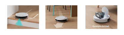 Lefant M210 Robot Vacuum Cleaner, 2000Pa Suction, 120 Mins Runtime, Low Noise, Automatic Self-Charging