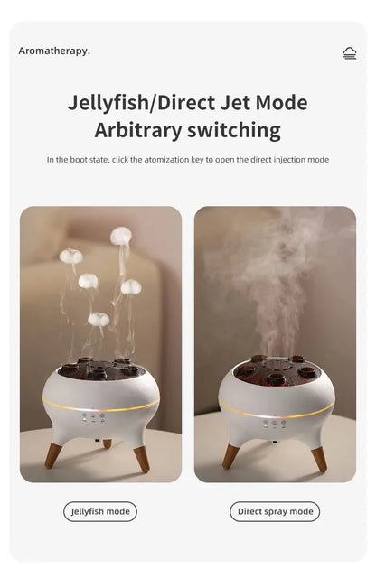 Flame Aromatherapy Essential Oil Diffusers 250ML,Air Diffuser/Humidifier, for Home, Bedroom,Large Room