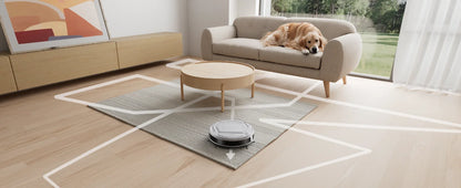 Lefant M210 Robot Vacuum Cleaner, 2000Pa Suction, 120 Mins Runtime, Low Noise, Automatic Self-Charging