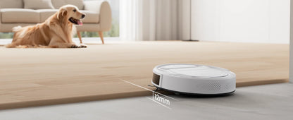 Lefant M210 Robot Vacuum Cleaner, 2000Pa Suction, 120 Mins Runtime, Low Noise, Automatic Self-Charging